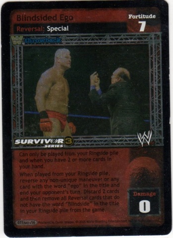Blindsided Ego (Throwback) (SS3) Foil